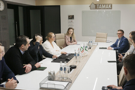 Визит представителей «ТЕХНОНИКОЛЬ» на производство АО «ТАМАК»